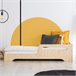 Cama inclui base de ripas Amber Madeira