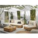 Beliani Conjunto lounge VARALLO Dourado