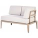 Beliani Conjunto lounge RIMA III Areia
