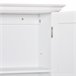 Armário Casa de Banho de Parede MDF kleankin Branco