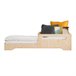 Cama inclui base de ripas Amber Madeira