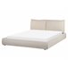 Beliani Cama Poliéster VINAY 176x233 Areia