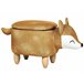 Beliani Puf animal FOX Laranja