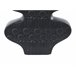 Beliani Jarro de flores ARGOS Preto