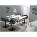 Mesa extensível e elevável LIFT Branco