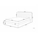 Beliani Cama com estrado Pele sintética ESSONNE 219x208 Bege