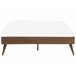 Beliani Cama com estrado MDF BERRIC 148x202 Castanho