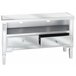Beliani Mesa de TV NICEA 100 Cinza