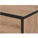 Beliani Mesa de TV HALSTON 120 Castanho