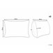 Beliani Almofada decorativa GUDARI 30x50 Preto