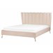 Beliani Cama Terciopelo MIRIBEL 187x218 Bege