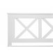 Beliani Cama Pinho TANNAY 149x208 Branco