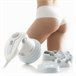 Aparelho de Massagem Anticelulítico Vibratório com Infravermelhos 5 em 1 Branco