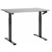Beliani Escritorio de altura regulable manual DESTINES 120x72 Branco
