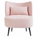 Beliani Poltrona OTSBY II Rosa Talco