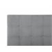 Beliani Cama com armazenamento Veludo LORIENT 177x216 Cinza Claro