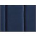 Beliani Cama com estrado Veludo VILLETTE 205x222 Azul Marino
