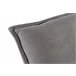  AGORA Cabeceira de cama estofada Microfibra AquaClean 160 Cinza