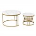 Mesa de centro, mesa auxiliar, mesa auxiliar 70x70 Branco