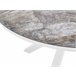 Beliani Conjunto de comedor MALETTO/COSOLETO Branco/cinza