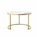 Mesa de centro, mesa de apoio, mesa de canto 70x45 Branco
