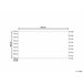 Beliani De tejido plano CORUM 80x150 Bege