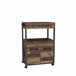 Camareira NELLEKE cor vintage e cimento Castanho