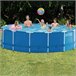Piscina desmontável estrutura metálica intex 457x122 cm 16.805 litros Azul