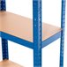 Pack 2 Prateleiras Metálicas com 4 Prateleiras Ajustáveis 60 Azul