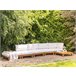 Beliani Conjunto lounge SANZA Branco