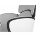 Beliani Silla de oficina SPLENDID Cinza Claro