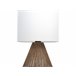 Beliani Lámpara de mesa MALEWA Natural