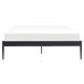 Beliani Cama Acero VAURS 167x206 Branco