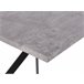 Beliani Mesa de centro BLACKPOOL 90x160 Cinza Claro