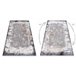 MIRO 51864.804 Tapete Vintage treliça antiderrapante 120x170 Cinza