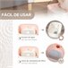 Fonte de Água para Gatos ABS PawHut Rosa