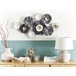 Beliani Decoração de parede POTASSIUM Cinza Escuro
