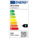 Plafon KADA LED 1 14W 34cm quadrado marca BRILONER  Preto