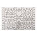 Beliani Pelos curtos ALKENT 140x200 Branco/ Bege