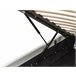 Beliani Cama com armazenamento Veludo BOUSSE 171x219 Bege
