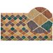 Beliani Pelos curtos KESKIN 80x150 Multicor