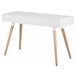 Beliani Secretária FRISCO 120x50 Branco