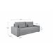 Sofá-cama PIA 3 lugares com arca cinzento Cinza