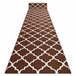 PASSADEIRA BASE ANTIDESLIZANTE TREVO MARROQUINO TRELLIS 30351 80 80x330 Castanho