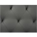 Beliani Cama com estrado Pele sintética ESSONNE 228x219 Cinza