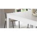 Mesa de jantar extensível MONTREAL branco Branco Brillo
