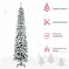 Árvore de Natal Artificial PVC e Metal HOMCOM, casa - natal Verde