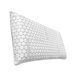 Almofada Viscoelástica Carbon Plus 105x40 Branco/cinza