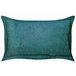 Conjunto de almofadas decorativas ZINNIA Beliani 47x27 Azul/ Verde