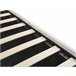 Beliani Cama com armazenamento Veludo LAVAUR 183x210 Branco/ Bege